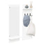Vægmonteret Jakkeholder Vægmonteret Hvid 70 x 10 x 90 cm