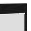 Vægmonteret Jakkeholder Vægmonteret Sort eg 70 x 10 x 90 cm