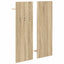 Vægmonteret Jakkeholder Vægmonteret Sonoma eg 70 x 10 x 90 cm