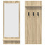 Vægmonteret Jakkeholder Vægmonteret Sonoma eg 70 x 10 x 90 cm
