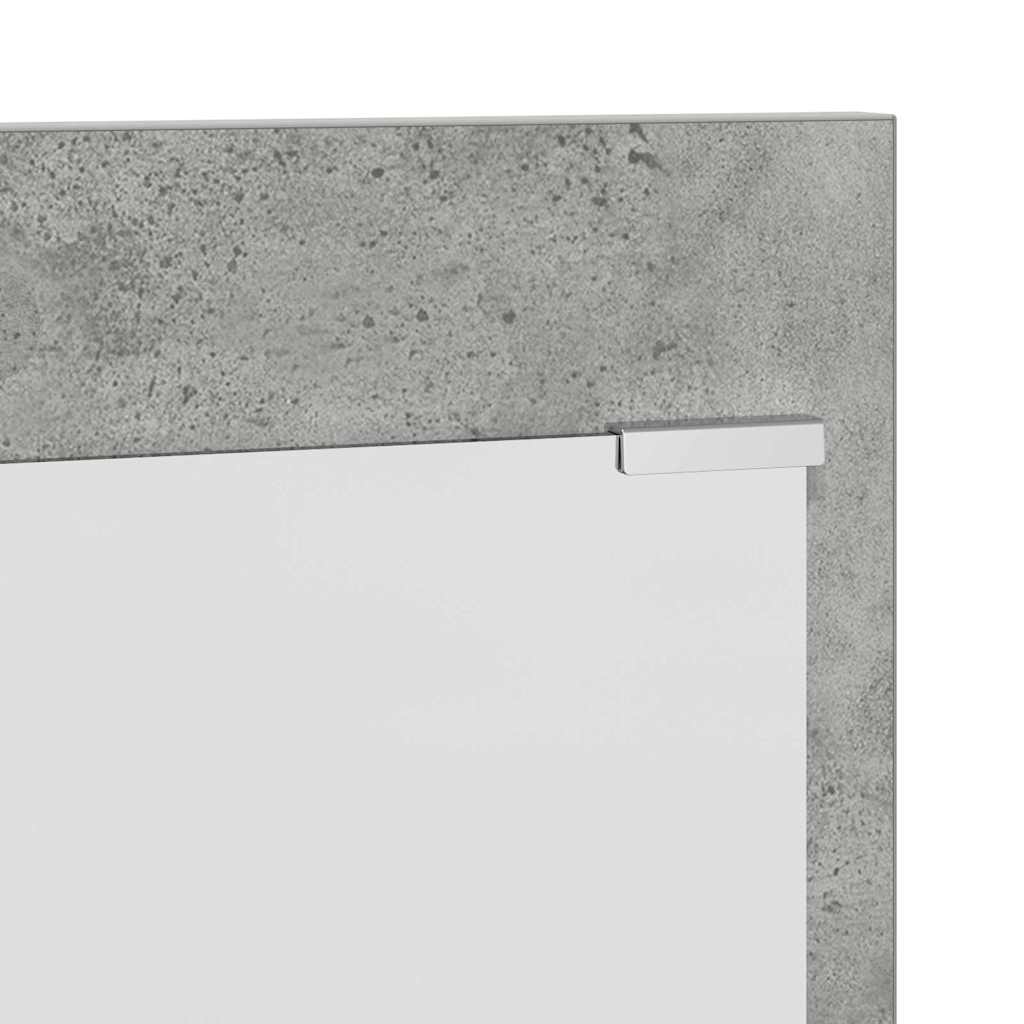 Vægmonteret Jakkeholder Vægmonteret Beton Grå 70 x 10 x 90 cm