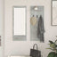 Vægmonteret Jakkeholder Vægmonteret Beton Grå 70 x 10 x 90 cm