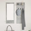 Vægmonteret Jakkeholder Vægmonteret Beton Grå 70 x 10 x 90 cm