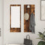 Vægmonteret Jakkeholder Vægmonteret Røget eg 70 x 10 x 90 cm