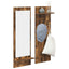 Vægmonteret Jakkeholder Vægmonteret Røget eg 70 x 10 x 90 cm