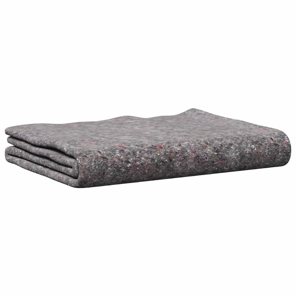Flyttetæpper 25 pcs Grå 150 x 200 cm Stof