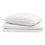 Sommer dyne med pude 2 pcs Hvid Dunfjer