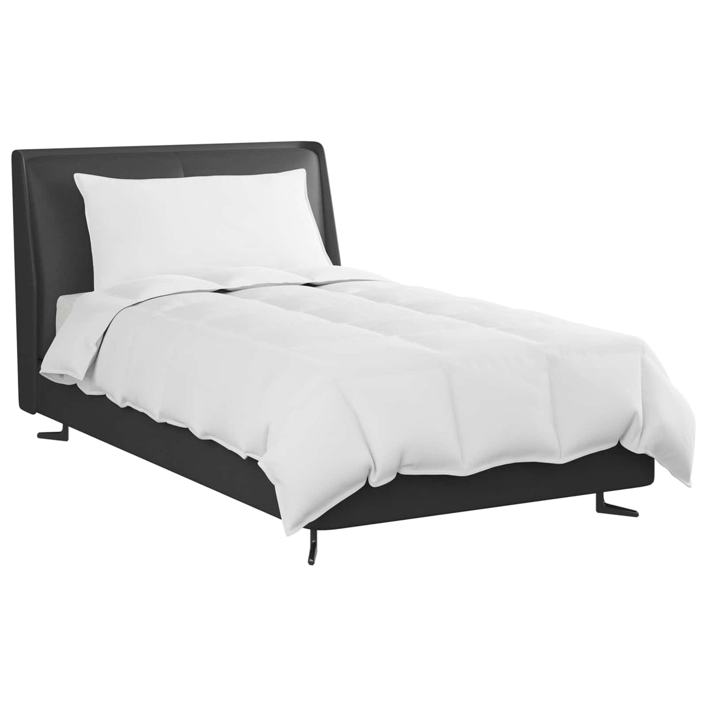 Sommer dyne med pude 2 pcs Hvid Dunfjer