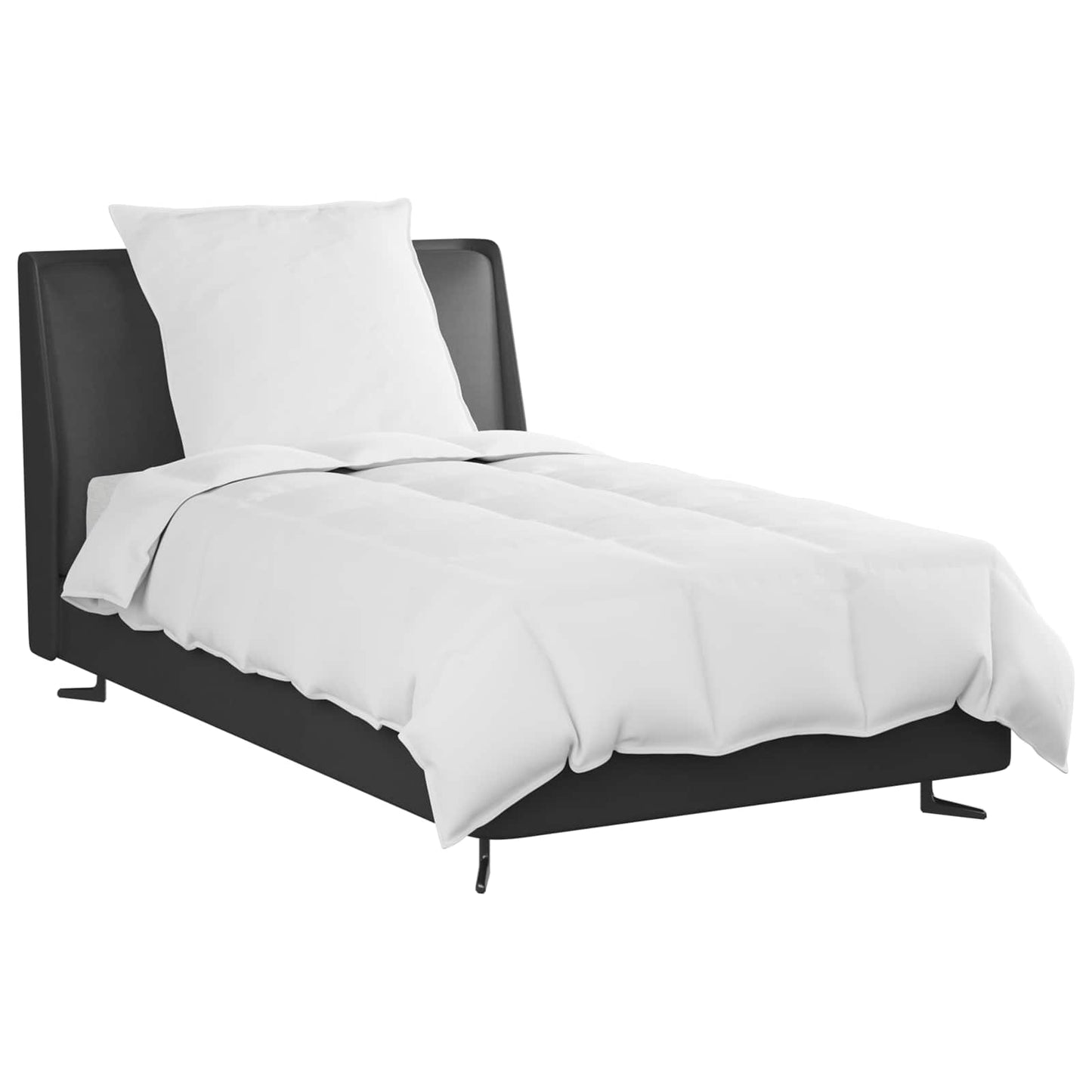 Sommer dyne med pude 2 pcs Hvid Dunfjer