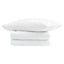 Sommer dyne med pude 2 pcs Hvid Dunfjer