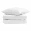 Vinter dyne med pude 2 pcs Hvid Dunfjer
