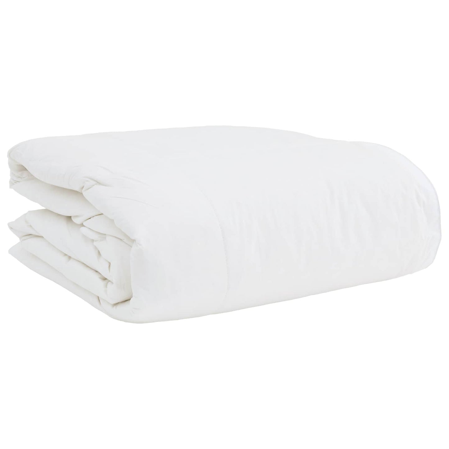 2-i-1 Dyne med pude 2 pcs Hvid Dunfjer