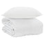 Sommer dyne med pude 2 pcs Hvid Microfiber
