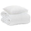Sommer dyne med pude 2 pcs Hvid Microfiber