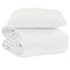 Sommer dyne med pude 2 pcs Hvid Microfiber
