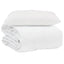 Sommer dyne med pude 2 pcs Hvid Microfiber