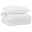 Årsdækkende Dyne med pude 2 pcs Hvid Microfiber