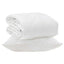 Årsdækkende Dyne med pude 2 pcs Hvid Microfiber