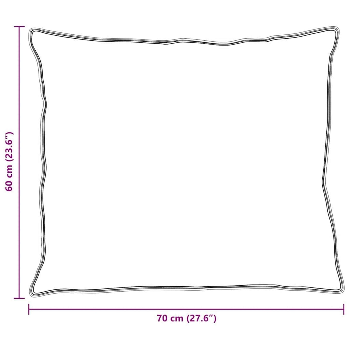 Årsdækkende Dyne med pude 2 pcs Hvid Microfiber