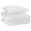 Årsdækkende Dyne med pude 2 pcs Hvid Microfiber