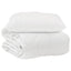 Dyne med pude 2 pcs Hvid Microfiber