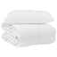 Dyne med pude 2 pcs Hvid Microfiber