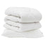 Dyne med pude 2 pcs Hvid Microfiber