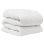 Dyne med pude 2 pcs Hvid Microfiber