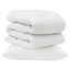 Dyne med pude 2 pcs Hvid Microfiber