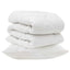 Dyne med pude 2 pcs Hvid Microfiber