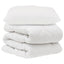Dynebetræk Sæt med pude 2 pcs Hvid Microfiber