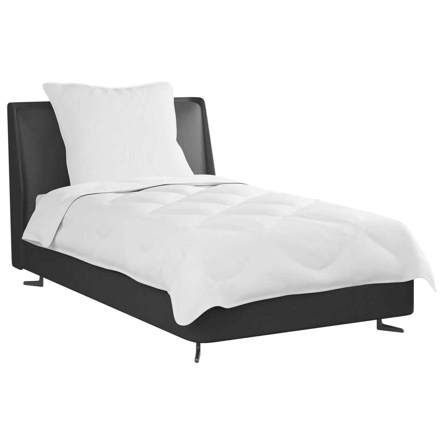 Dynebetræk Sæt med pude 2 pcs Hvid Microfiber