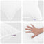 Vinter dyne med pude 3 pcs Hvid Dunfjer