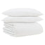 Vinter dyne med pude 3 pcs Hvid Dunfjer