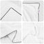 Vinter dyne med pude 3 pcs Hvid Dunfjer