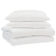 Sommer dyne med pude 3 pcs Hvid Mikrofiber