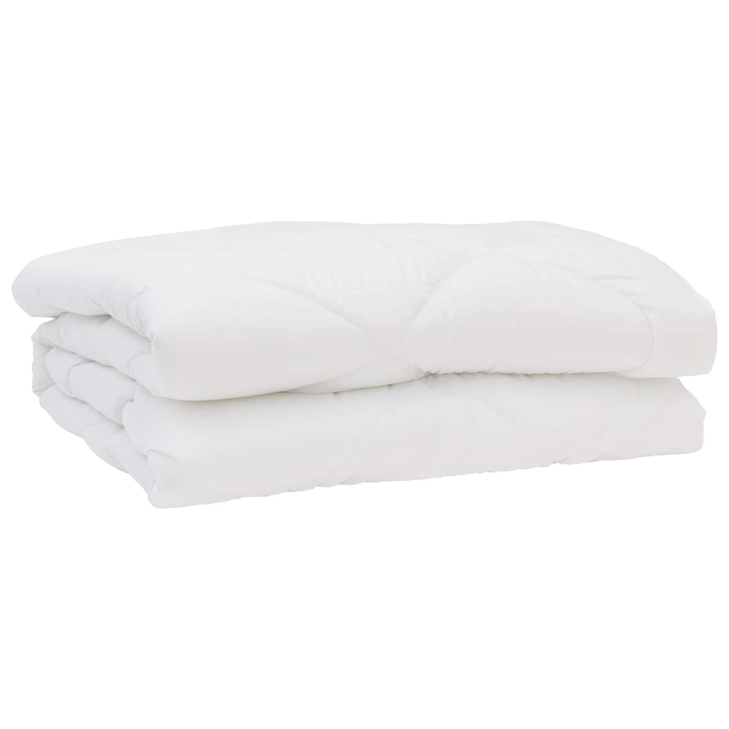 Dyne med pude 3 pcs Hvid Mikrofiber