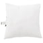 Dyne med pude 3 pcs Hvid Mikrofiber