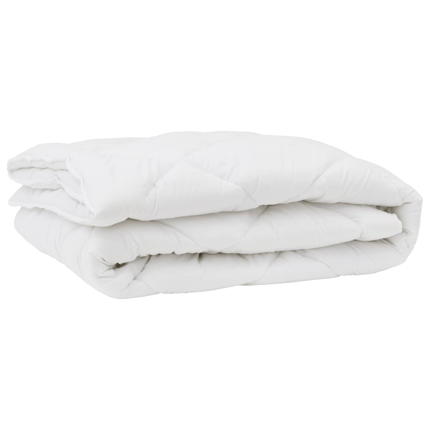 Dyne med pude 3 pcs Hvid Mikrofiber
