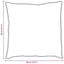 Dyne med pude 3 pcs Hvid Mikrofiber