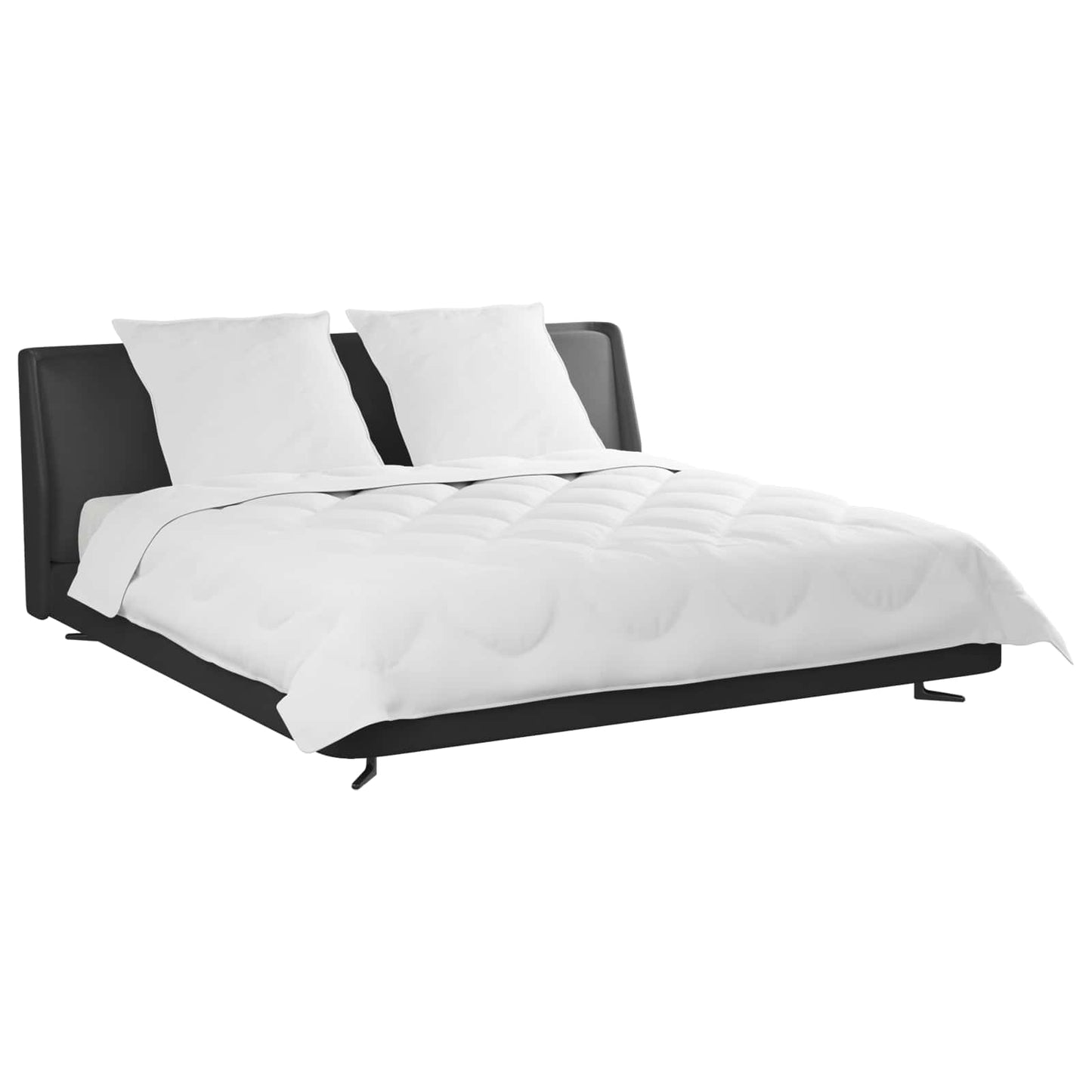 Års tid dyne med pude 3 pcs Hvid Microfiber
