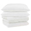 Vinter dyne med pude 3 pcs Hvid Microfiber