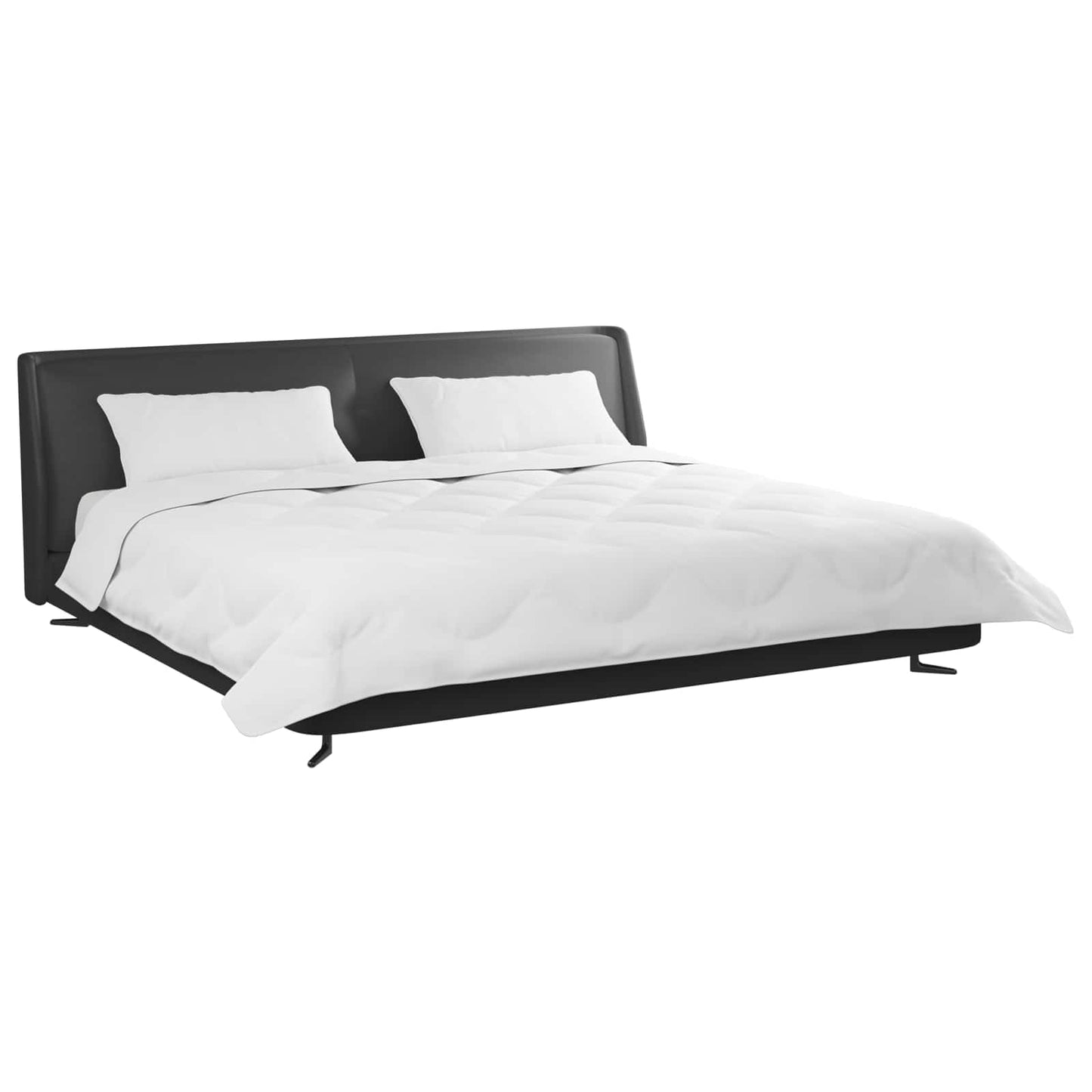 Vinter dyne med pude 3 pcs Hvid Microfiber
