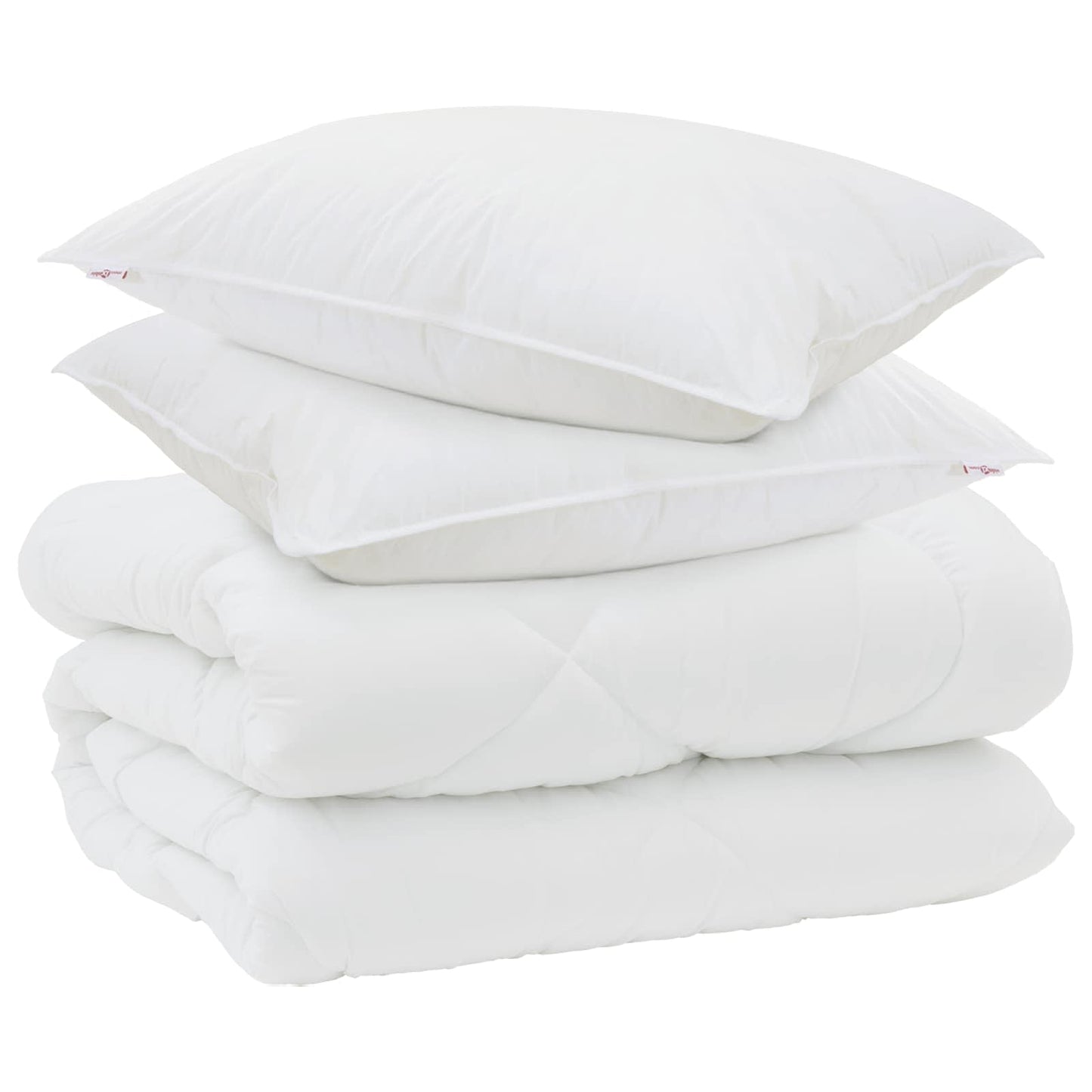 Vinter dyne med pude 3 pcs Hvid Microfiber