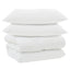 Vinter dyne med pude 3 pcs Hvid Microfiber