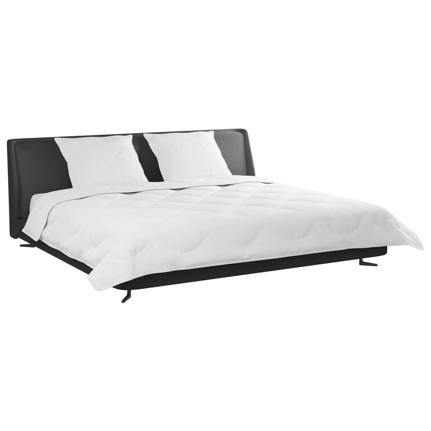 Vinter dyne med pude 3 pcs Hvid Microfiber