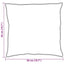 Dyne med pude 3 pcs Hvid Mikrofiber