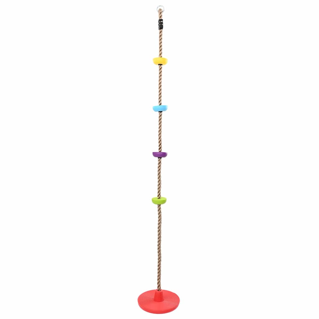 Klatre Rep Flerfarvet 30 x 30 x 200 cm Plastik billede