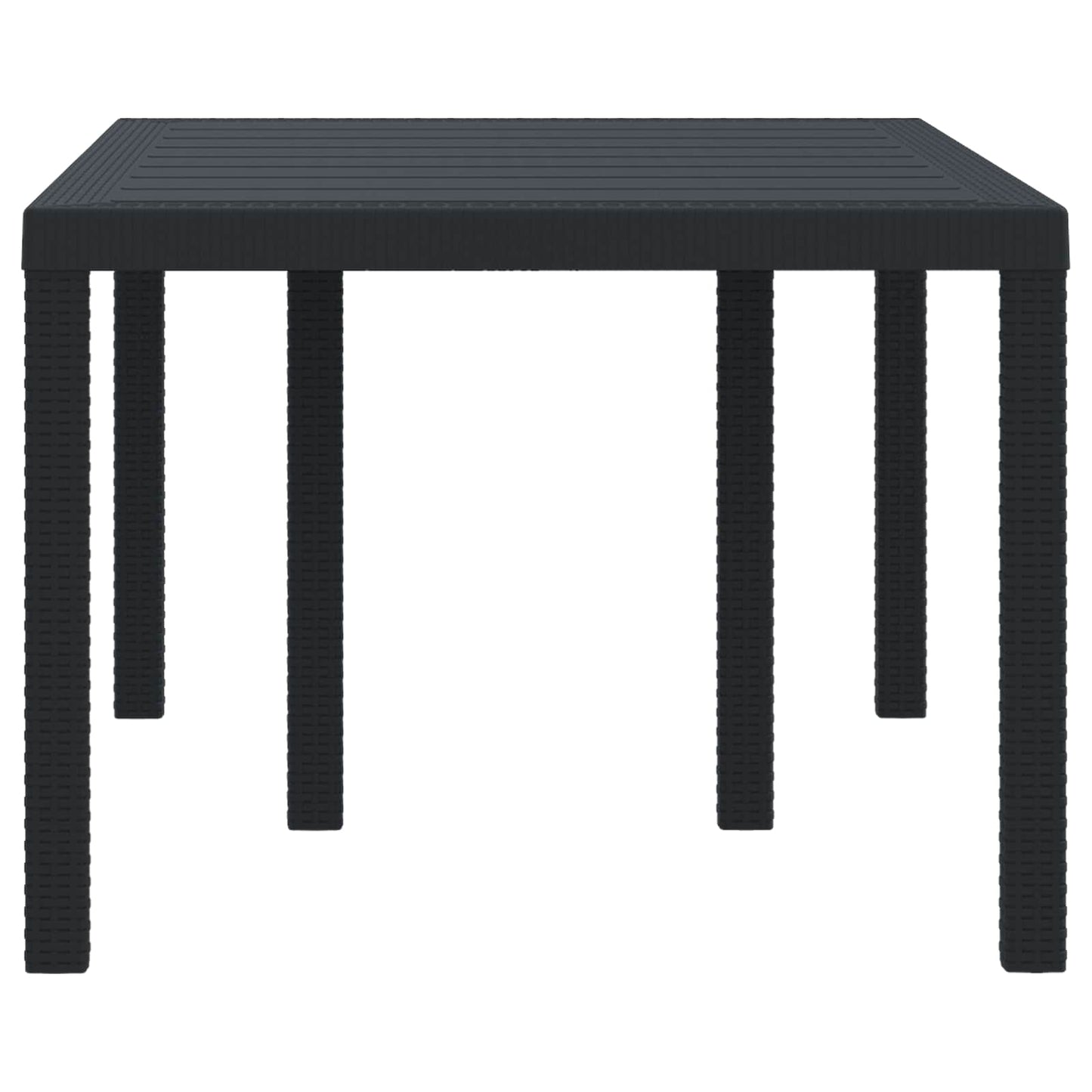 Havemøbel Bord Antracit 150 x 100 x 73 cm polyrattan