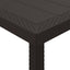 Havemøbel Bord Brun 250 x 100 x 73 cm polyrattan